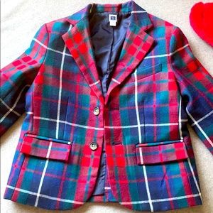 Janie and jack holiday blazer size 5